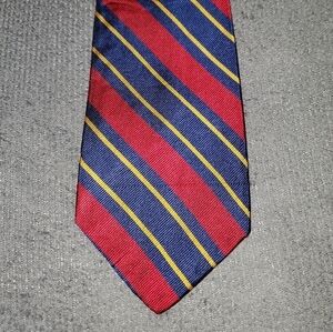 Gap Red & Blue Striped Necktie New